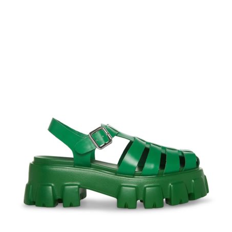 Sandalias de Plataforma Steve Madden Echo Mujer Verde | ES VL03ES